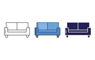 Couch vector icon