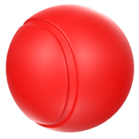 Tennis Ball isoliert auf transparent png