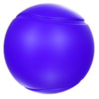 Tennisball isolated on transparent png