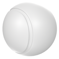 Pelota de tenis aislado en transparente png