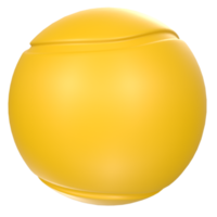 Tennisball isolated on transparent png