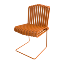 chaise isolé sur transparent png