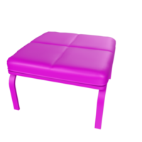 asiento aislado en transparente png