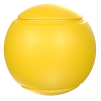 Tennisball isolated on transparent png