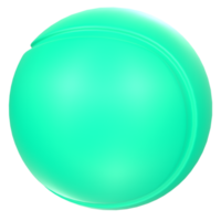 bola de tênis isolado em transparente png