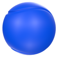 Tennisball isolated on transparent png