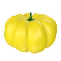 Pumpkin isolated on transparent png