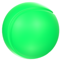 Tennisball isolated on transparent png