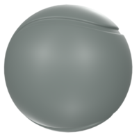 balle de tennis isolé sur transparent png