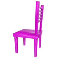 stol isolerat på transparent png