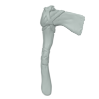 Hatchet isolated on transparent png