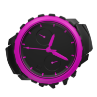 Watch isolated on transparent png