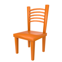 Chair isolated on transparent png