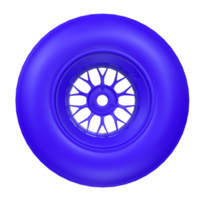 Tyre isolated on transparent png