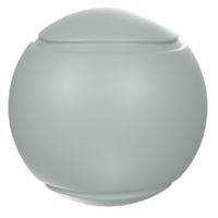 Pelota de tenis aislado en transparente png