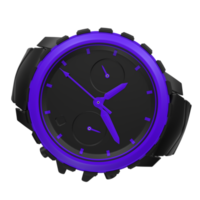 Watch isolated on transparent png