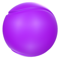 Tennis Ball isoliert auf transparent png