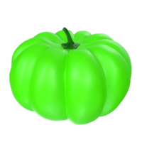 citrouille isolé sur transparent png