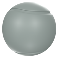 Tennisball isolated on transparent png