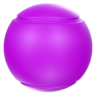 Tennisball isolated on transparent png