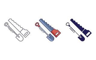 hand saw vector icon