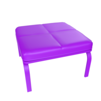 asiento aislado en transparente png