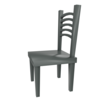 chaise isolé sur transparent png