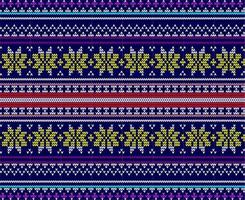 seamless knitted patterns with lace vector