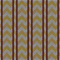 yellow and white seamless knitted patterns background vector