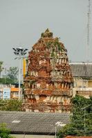 Ancient Buddhist temple in Asia photo