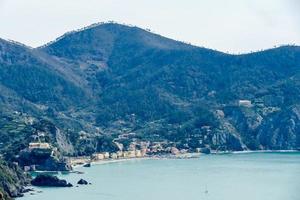 la zona de cinque terre en liguria, italia foto