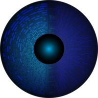 Augenausschnitt der modernen Technologie png
