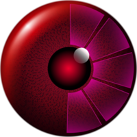 recorte de ojo de tecnología moderna png