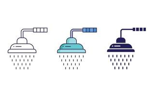 Shower vector icon