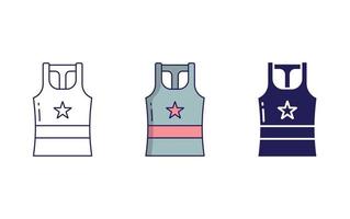 Tank Top vector icon