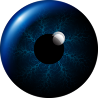 recorte de ojo de tecnología moderna png