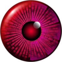 recorte de ojo de tecnología moderna png