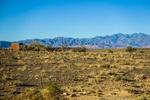 Scenic mountain landscape photo