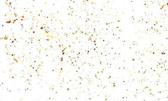 Vector a white background with orange and yellow splatter paint splatters. watercolor background design