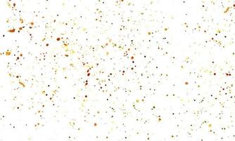 Vector a white background with orange and yellow splatter paint splatters. watercolor background design