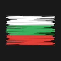 Bulgaria Flag Brush vector