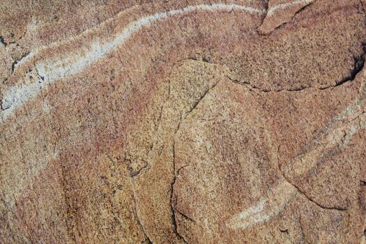 Mountain rock texture. Natural brown slate granite slab marble stone ceramic seamless tile rough surface background. Architecture grunge modern abstract style element. Close-up, copy space photo