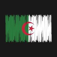 Algeria Flag Brush Vector Illustration