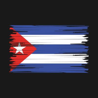 Cuba Flag Brush
