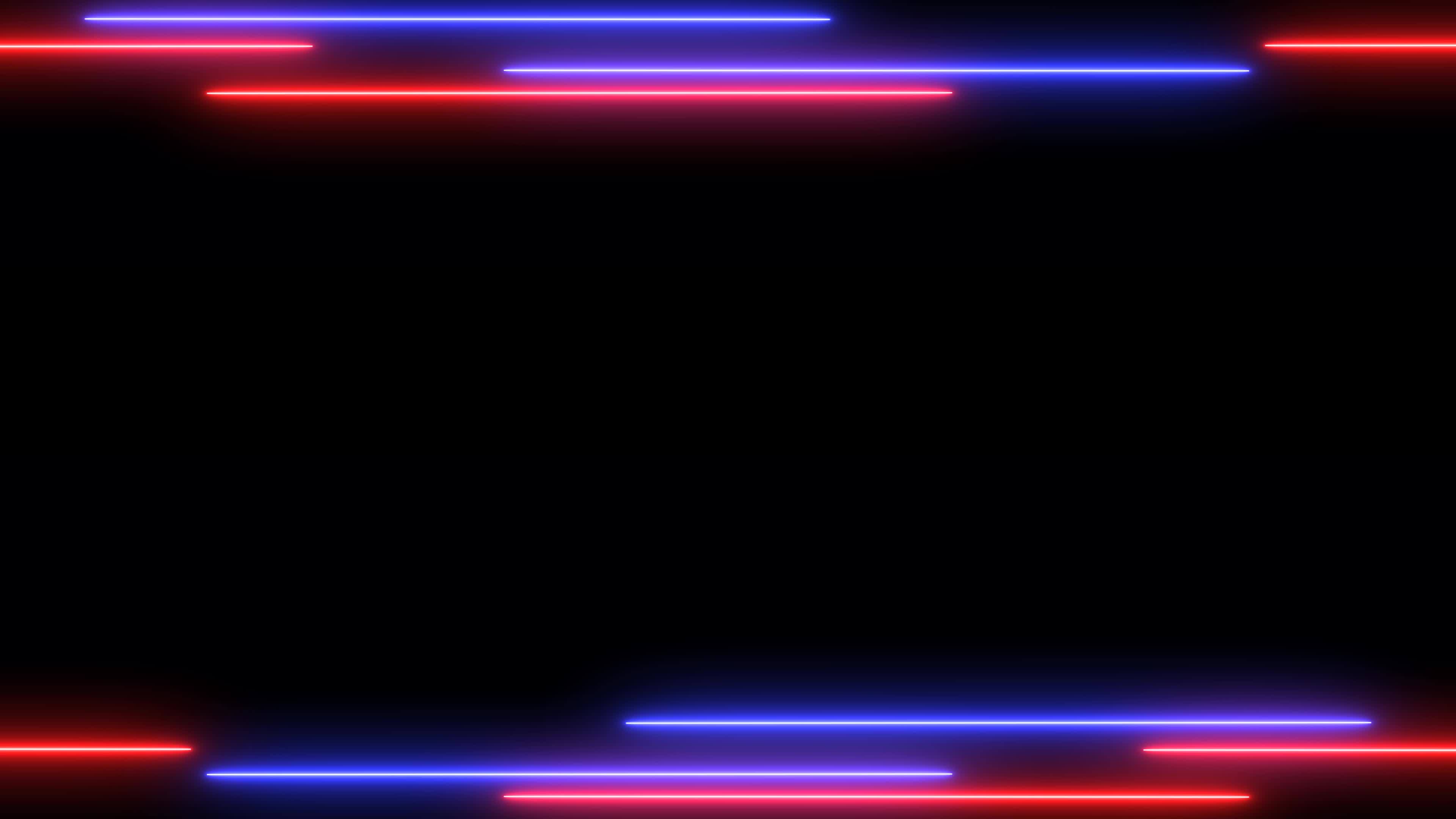 Blue And Red Laser Effect Glowing Neon Frame Background With Empty Blue And Red Laser Effect Glowing Neon Frame Background With Empty