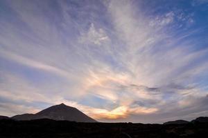 Scenic mountain landscape photo