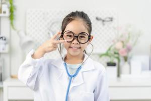 smart doctor Little Girl photo