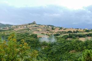 Scenic rural landscape photo