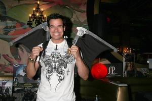 Antonio Sabato Jr  wearing a pair of play Batman wings from Mattel promoting the Dark Knight movieGBK MTV Movie Awards Gifting Suites Crimson  OperaLos Angeles  CAMay 31 20082008 photo