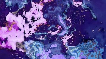 Marble ink abstract art from exquisite original painting for abstract background . Painting was painted on high quality paper texture to create smooth marble background pattern of ombre alcohol ink . photo